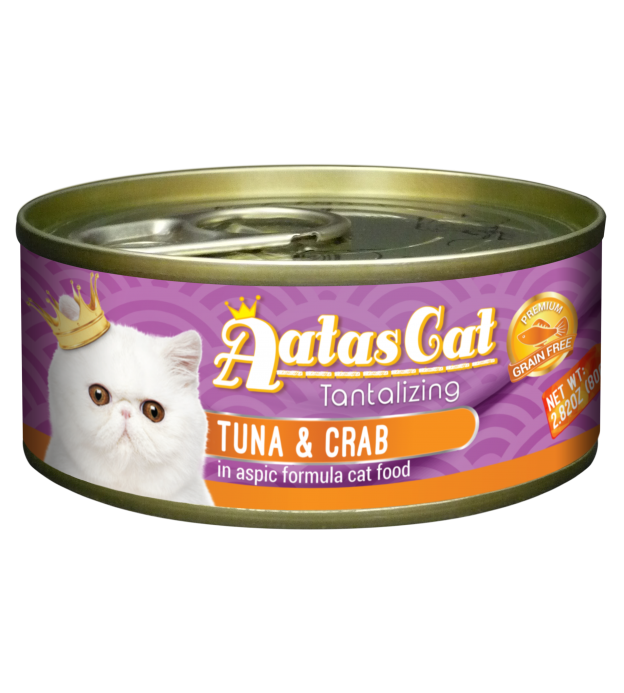 23 OFF Aatas Cat Tantalizing Tuna Crab in Aspic 80g